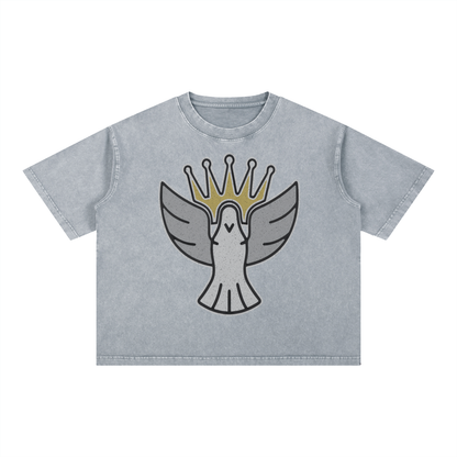 Benevolent Mineral wash Boxy Tee