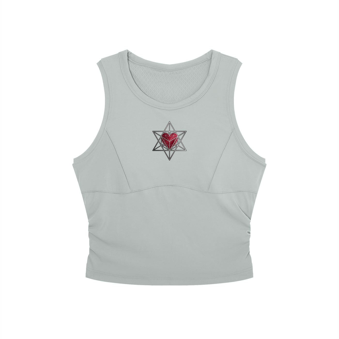 Merk Heart Ba Women’s Crewneck Yoga Tank Top