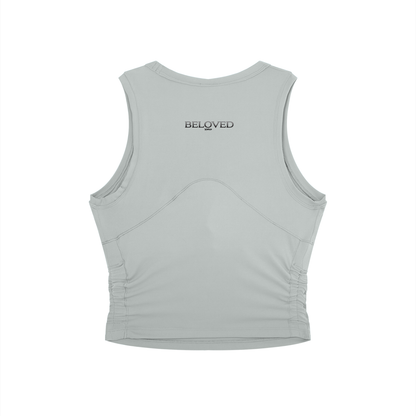 Merk Heart Ba Women’s Crewneck Yoga Tank Top