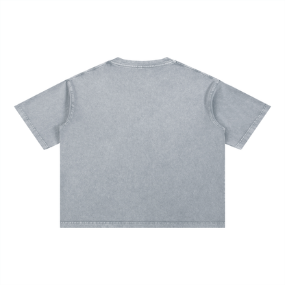 Benevolent Mineral wash Boxy Tee