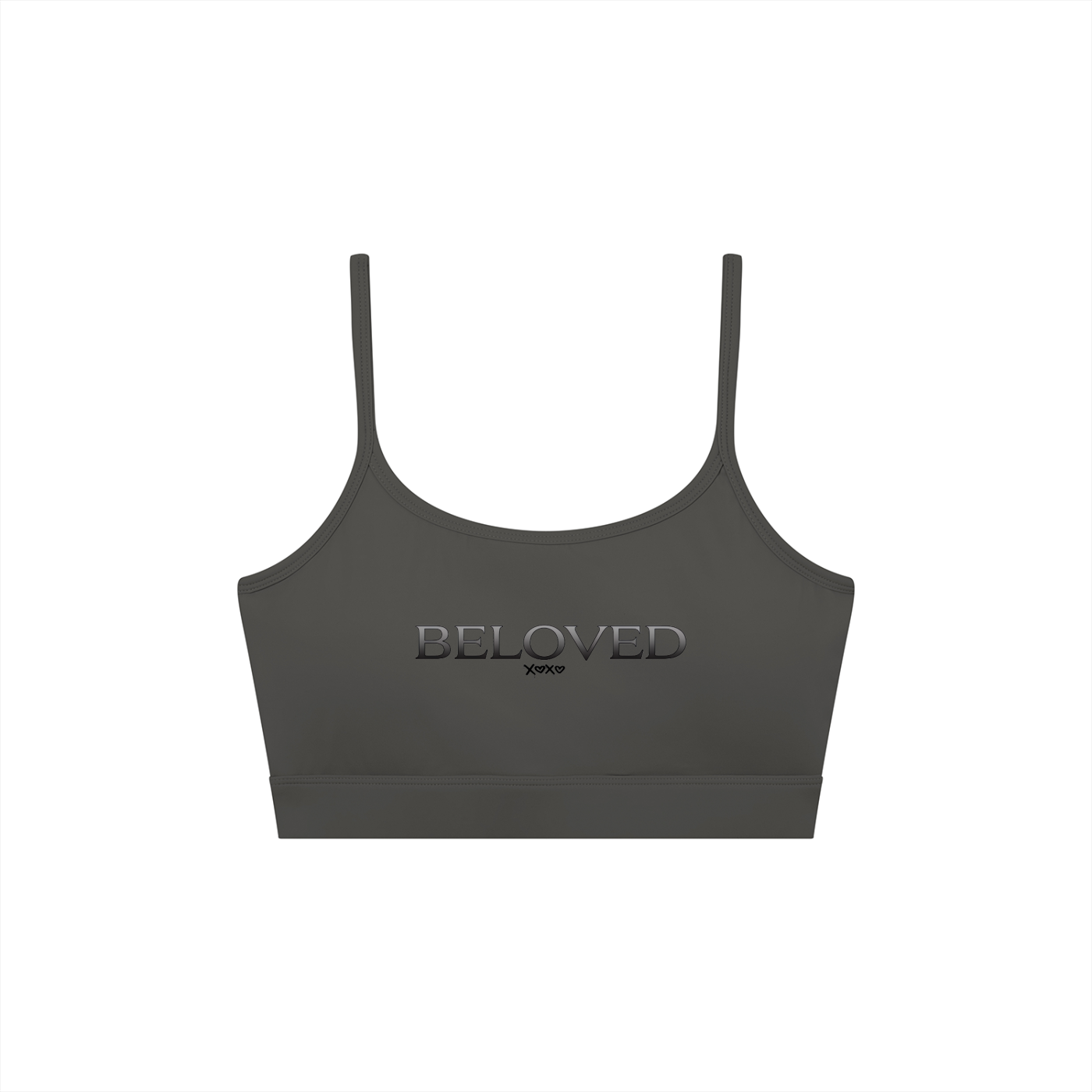 Beloved xoxo Women’s Solid U-Neck Sports Bra